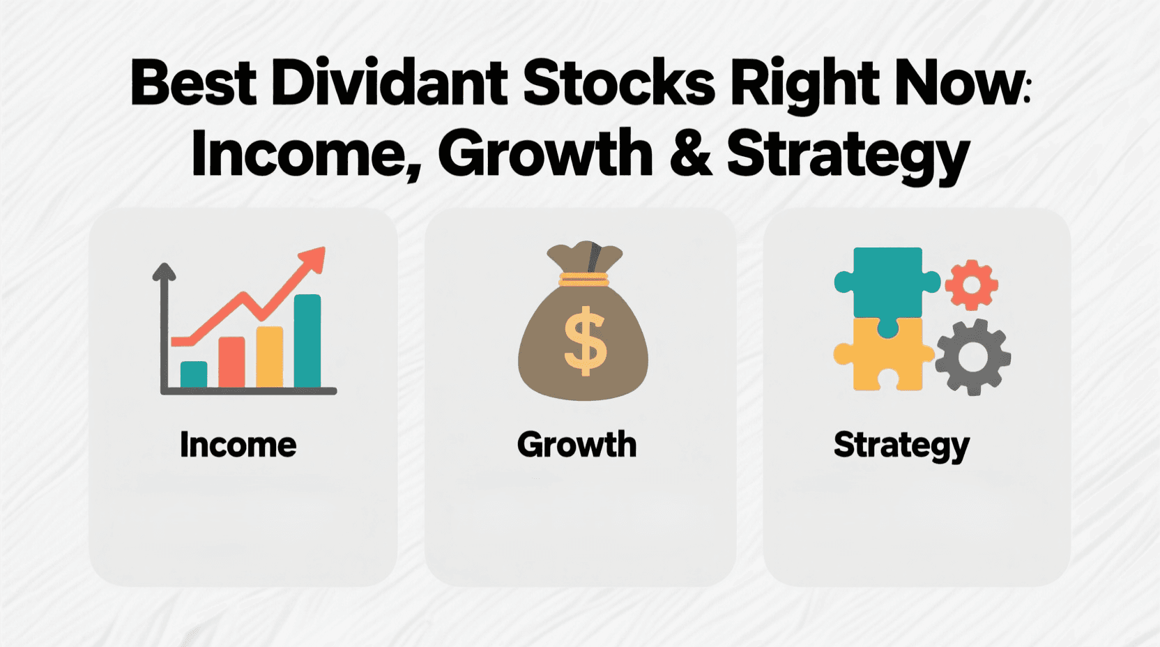 Best Dividend Stocks Right Now: Income, Growth & Strategy