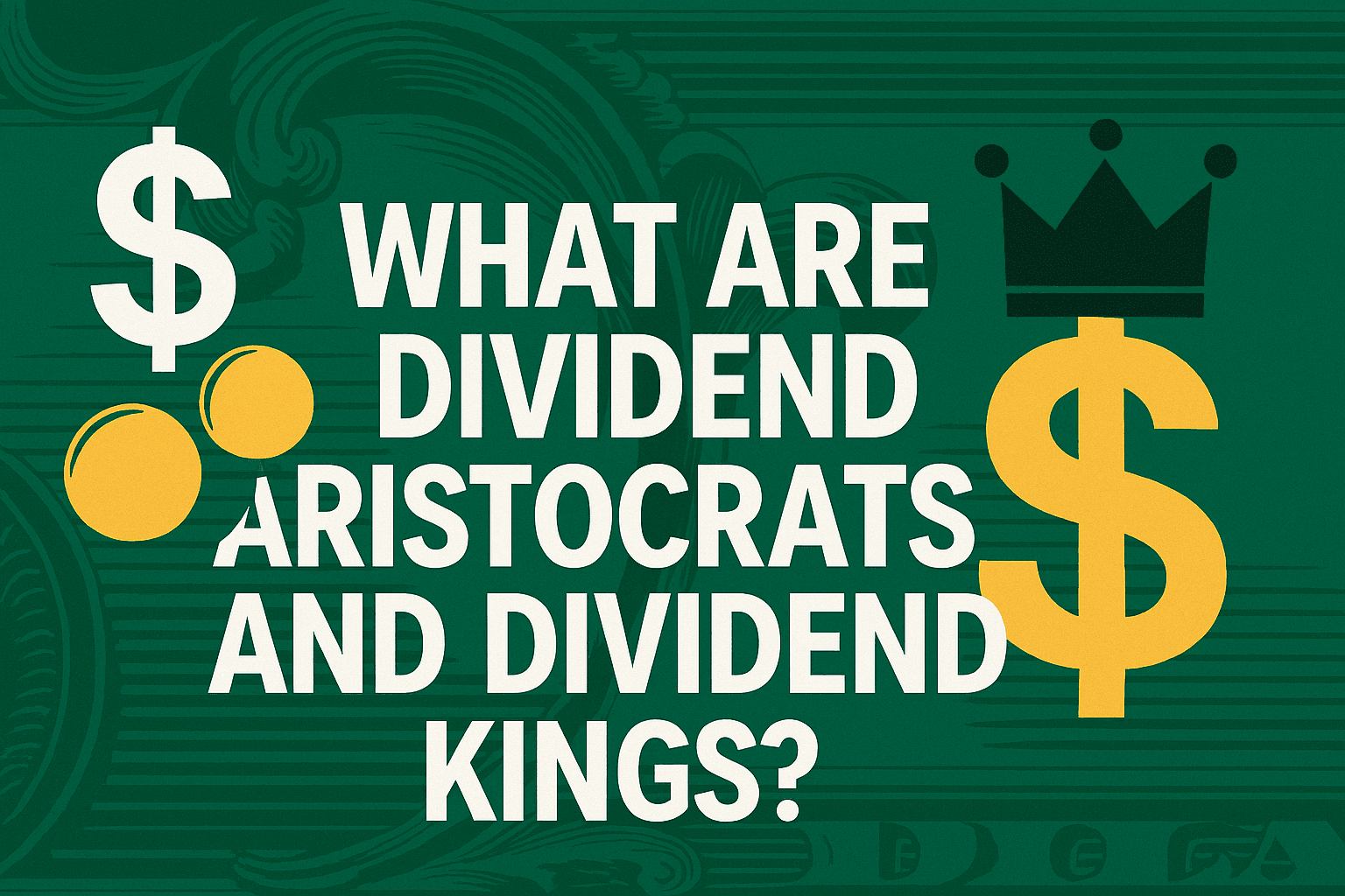 Learn what Dividend Aristocrats and Dividend Kings are, how they differ, and why they matter for long-term investors Real examples
